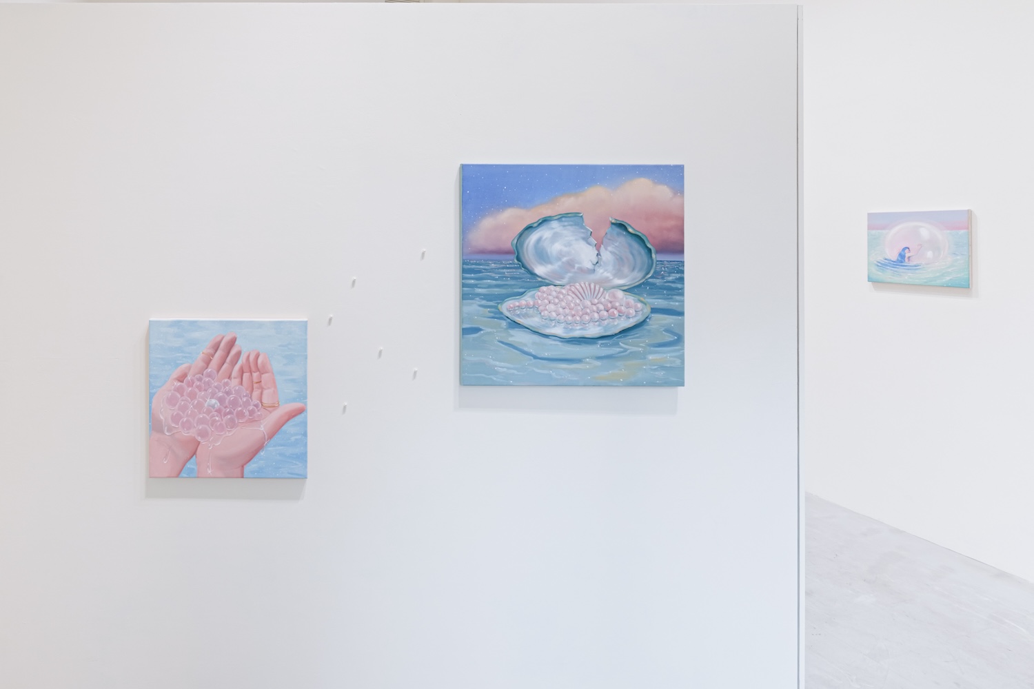 畫中有話，Hiro Hiro Art Space 聯展銀洸掠羽描繪朦朧的意識狀態